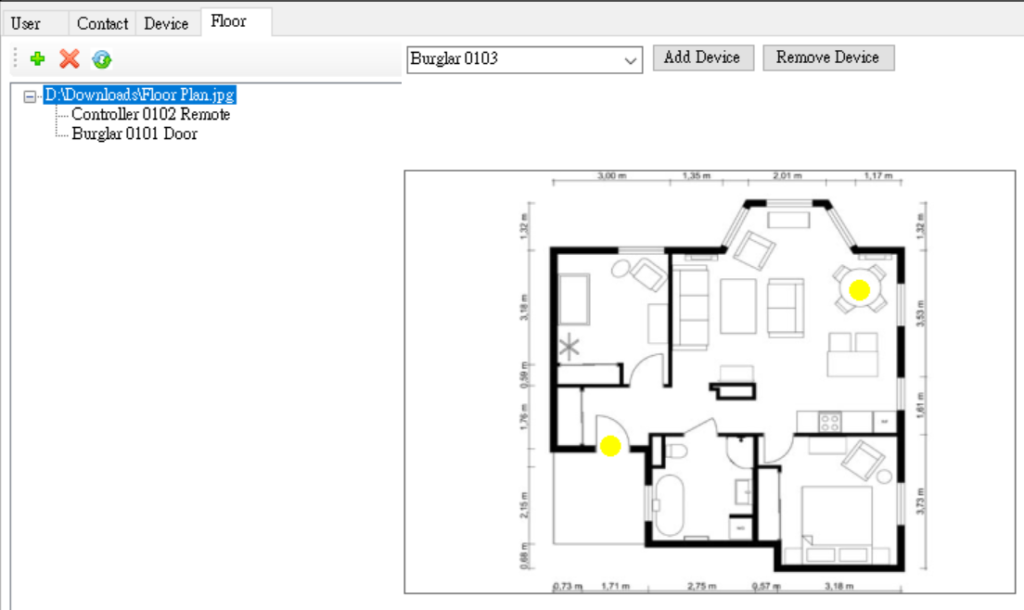 9 Central monitoring system functions to prevent break in