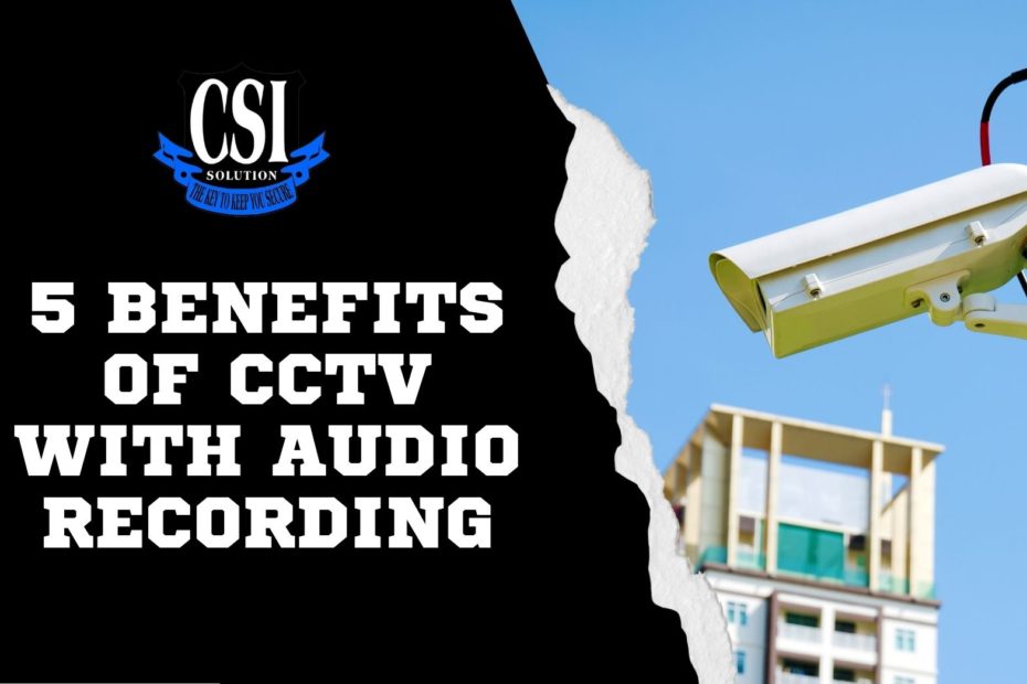 cctv with audio recording